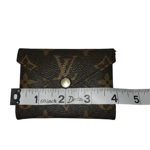 Louis Vuitton Brown and Tan Monogram Card Holder - Picture 4 of 6